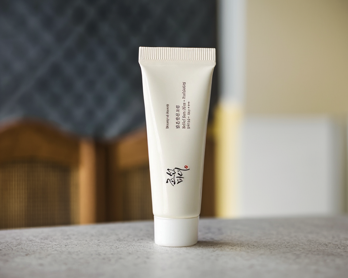SPF50+ Sunscreen Korean Rice Probiotic Solar Blocker Skin Whitening Cream anti UV Sun Block Facial Mild Moisturizer Serum 50Ml